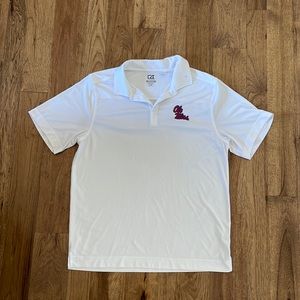 Ole Miss Polo White